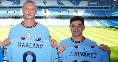 Julian Alvarez plays down Erling Haaland partnership at Man City