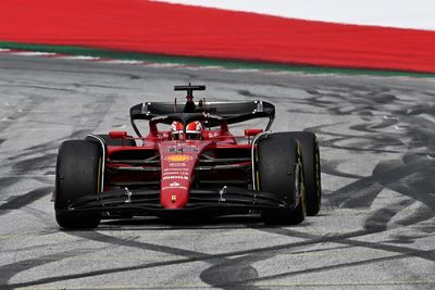 Charles Leclerc edges out Max Verstappen as Carlos Sainz escapes burning Ferrari