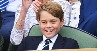 Prince George's excited reactions to first Wimbledon final - but he's not impressed with Kyrgios