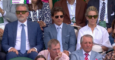 Dave King mixes it with Wimbledon A listers as ex Rangers chairman joins Tom Cruise in Royal Box