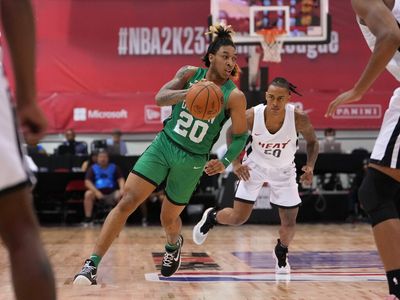 JD Davison Boston Celtics Las Vegas Summer League highlights vs. Miami Heat (7/9)