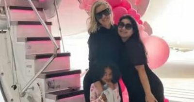 Khloe Kardashian's nanny gives glimpse inside star's birthday trip with private jet