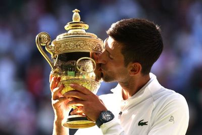Novak Djokovic in seventh heaven after beating Nick Kyrgios in Wimbledon final