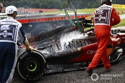 Sainz "lost for words" as engine failure robs Ferrari of "easy 1-2"