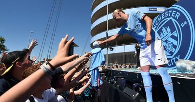 Man City's new signing unveiling event at Etihad halted by medical emergency in crowd