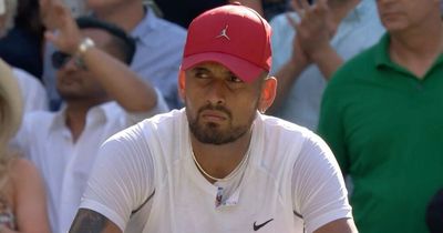 Nick Kyrgios breaks Wimbledon rules again immediately after losing final to Novak Djokovic