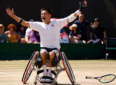 Alfie Hewett loses to Kunieda in men’s wheelchair singles final at Wimbledon
