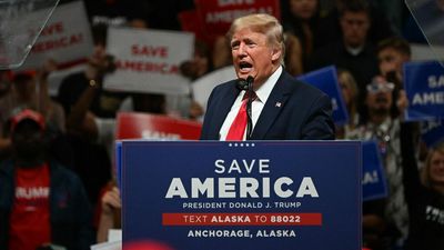 Trump slams Elon Musk as "another b------t artist" at Alaska rally