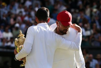 Djokovic officially declares 'bromance' with Kyrgios after Wimbledon win