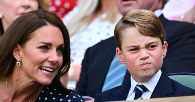 Royal fans voice fears for Prince George as he appears at Wimbledon in full suit in 30C heat