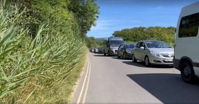 Traffic gridlock around Welsh beaches as crowds descend on coast in heatwave
