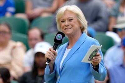 Tributes paid to Sue Barker as she says farewell to Wimbledon