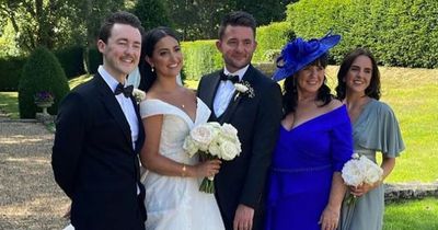 Shane Richie and Coleen Nolan's son Shane Jr marries Maddie Wahdan in stunning ceremony