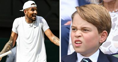 Nick Kyrgios fined for Wimbledon final behaviour in front of Prince George