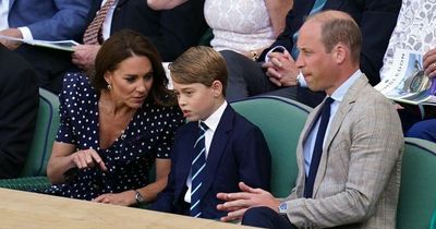 Royal Family watchers concerned for Prince George as he appears at Wimbledon