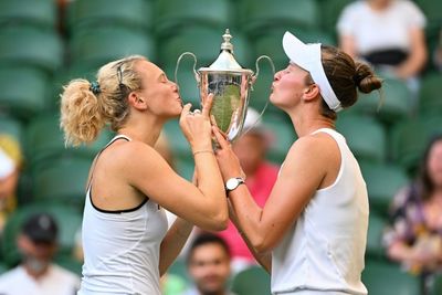 Krejcikova, Siniakova win second Wimbledon women's doubles title