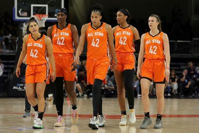 Players pay tribute to Griner at Women's NBA All-Star Game