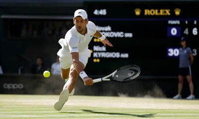 Wonderfully decorative Kyrgios has no answer to utterly clinical Djokovic