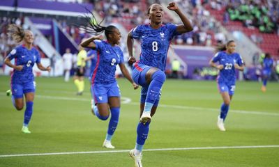Grace Geyoro hat-trick leads France’s 5-1 rout for perfect Euros start against Italy