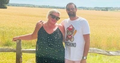 Gemma Collins showcases weight loss as she cosies up to Rami Hawash on country walk