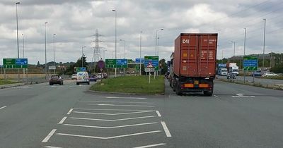 M6, M53, M56, M57, to close and delays expected