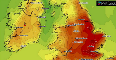 Ireland weather: Met Eireann forecasts stunning week as temperatures hit 26C but two regions miss out