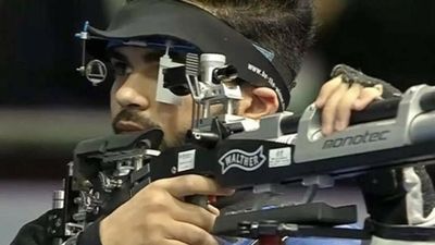 Shooting World Cup: Arjun Babuta strikes gold in 10m Air Rifle final