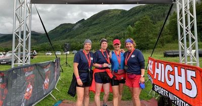 Lockerbie women take on Scotland's toughest trekathon for Cancer Research UK