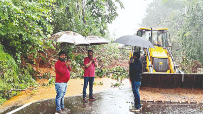 Karnataka: Netravati breaches danger mark in Bantwal causing flood