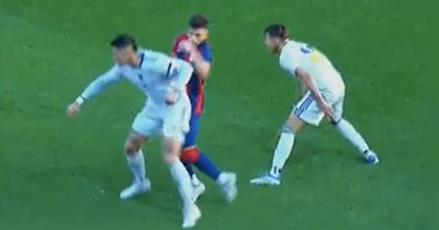 Ex-Man Utd defender Marcos Rojo escapes red card after 'cheap shot' left star in a heap