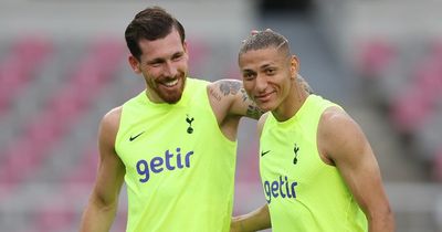 Tottenham's first Korea training session: Who trained, who didn't, Perisic injury and Lenglet