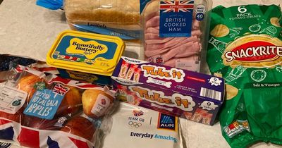 Making a lunchbox from Aldi, Lidl, Asda, Tesco, Sainsbury's and Morrisons - how the cost has risen
