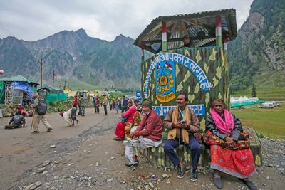 Pilgrimage in Indian Kashmir resumes as many missing from floods