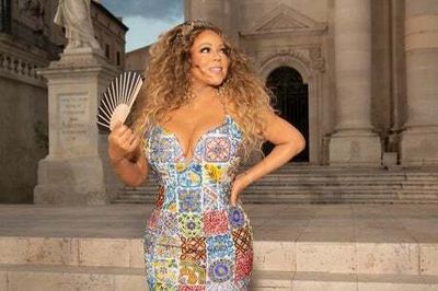 Mariah Carey is peak Mariah at the Dolce & Gabbana Alta Moda show in Sicily