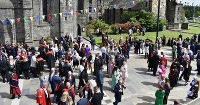 The Class of 2022 graduate in ceremonies at Paisley Abbey