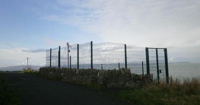NI Water ordered to take down "ugly" North Down coastal fence