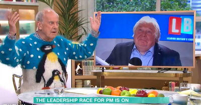 This Morning viewers in awe over Gyles Brandreth's fashion choice