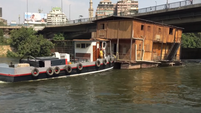 Cairo's floating homes are disappearing to make room for a tourism project