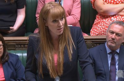 Angela Rayner condemns new Tory minister for repeating ‘disgraceful’ legs smear