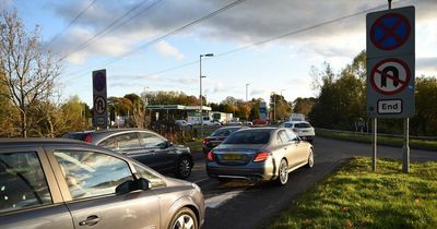 Major Ayrshire route closed due to two-vehicle crash