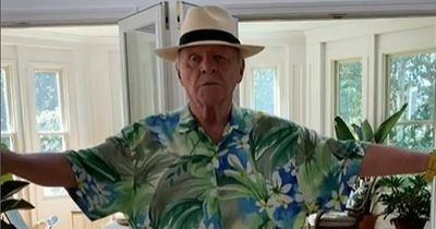Anthony Hopkins dancing with summer vibes is the perfect way to start the week