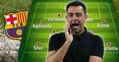 Barcelona boss Xavi's 'dream' line-up this season after completing two of eight signings