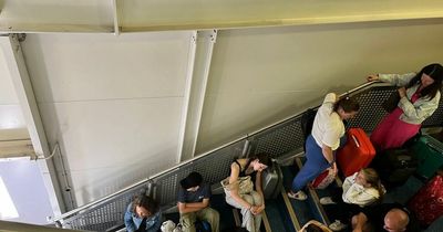 Holiday misery for Gatwick passengers 'locked sweltering in stairwell for hours'