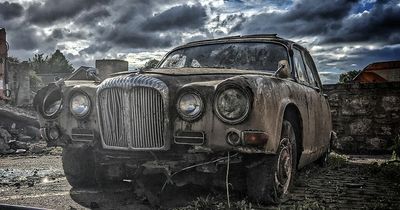 Inside eerie site where cars from 60 years ago collected by Jaguar enthusiast left to rot