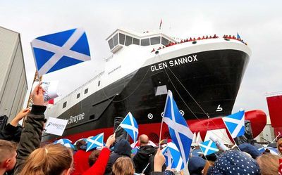 Shipyard bosses welcome ‘reassuring milestone’ for delayed ferry