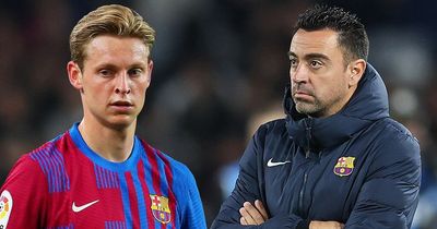 Frenkie de Jong relationship with Xavi 'breaks down' amid return to Barcelona training