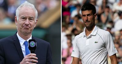 John McEnroe calls for "ridiculous" US vaccine rules to be lifted to allow Novak Djokovic in