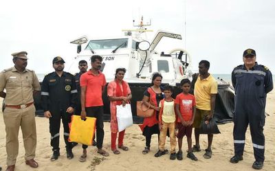 Six more persons from Sri Lanka arrive at Dhanushkodi