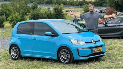 Lightly Modified Volkswagen e-Up! Takes To The Nurburgring