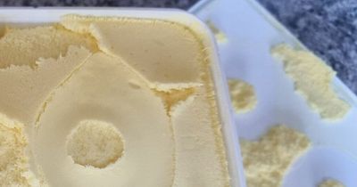 Aldi shopper in stitches after finding 'boob marks' in ice cream during heatwave